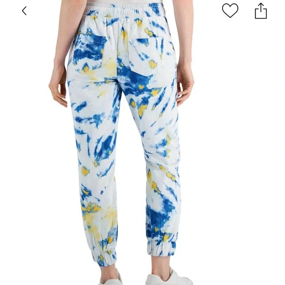 Style & Co Tie-Dyed Jogger Pants - Picture 2 of 6